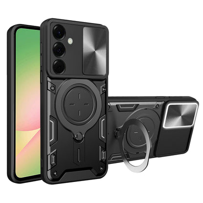 Hülle für Samsung Galaxy A57 5G, Techsuit, CamGuard Pro, Schwarz