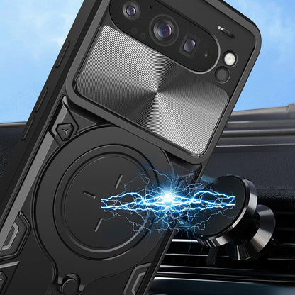 Hülle für Samsung Galaxy A57 5G, Techsuit, CamGuard Pro, Schwarz