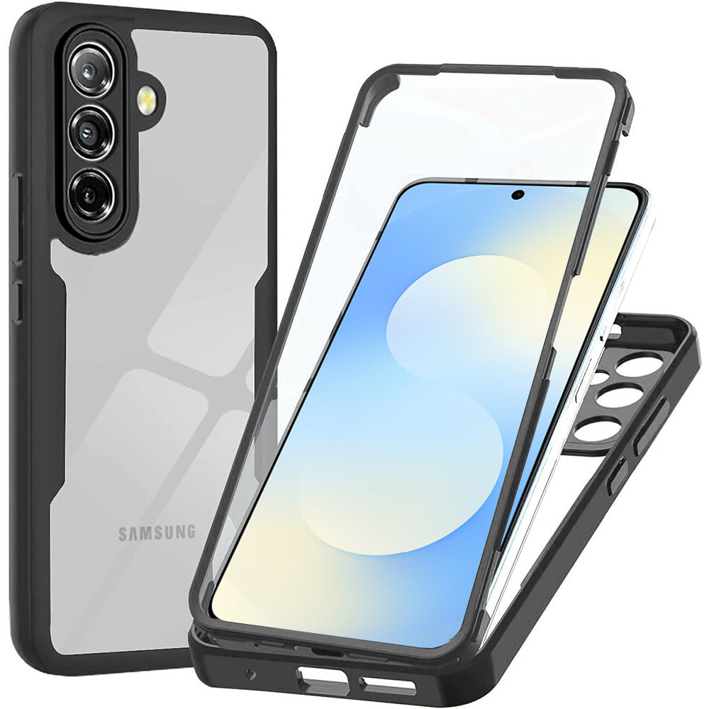 Hülle für Samsung Galaxy A57 5G, Techsuit, ColorVerse 360, Schwarz