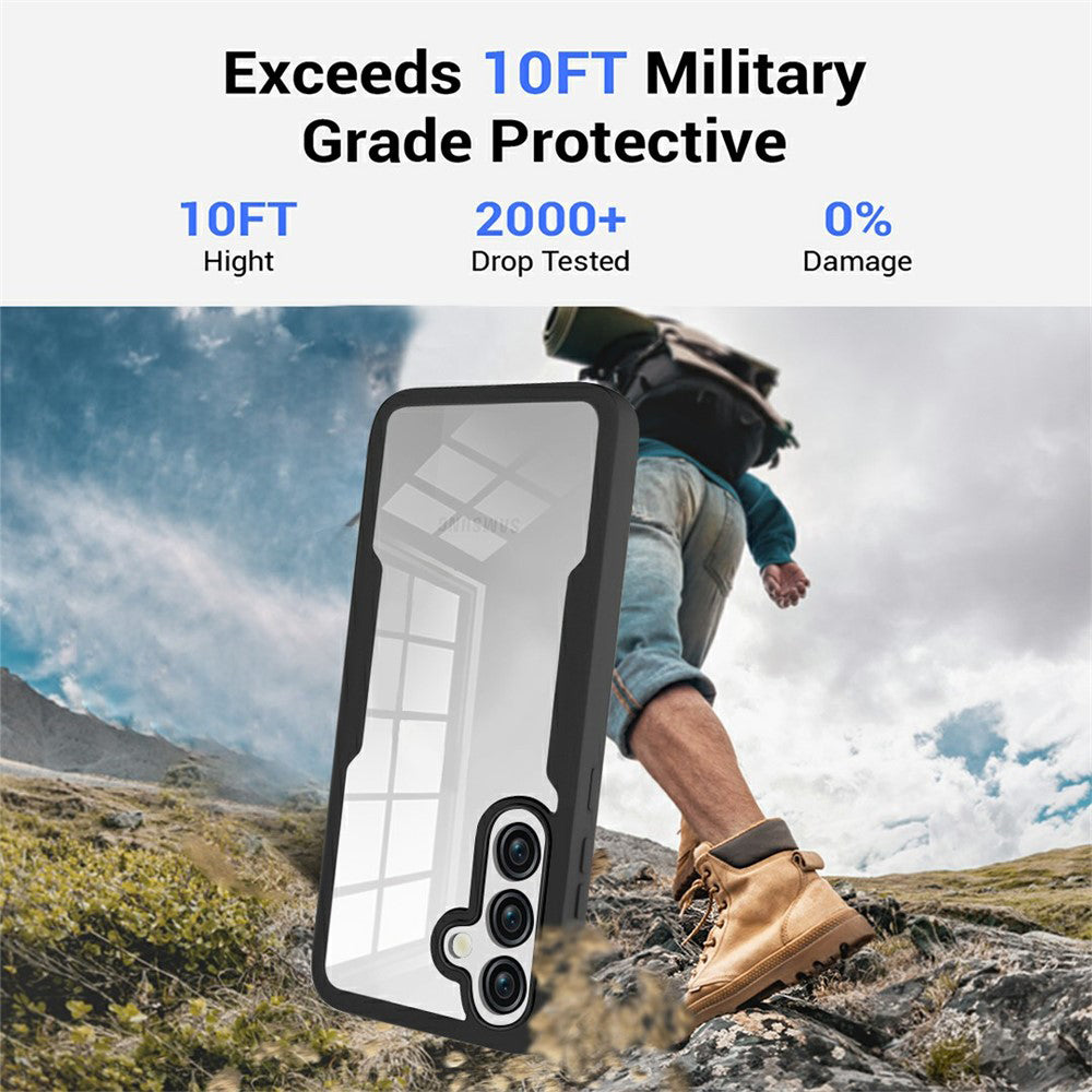 Hülle für Samsung Galaxy A57 5G, Techsuit, ColorVerse 360, Schwarz