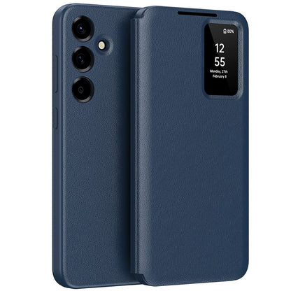 Hülle für Samsung Galaxy A57 5G, Techsuit, SmartView, Blau