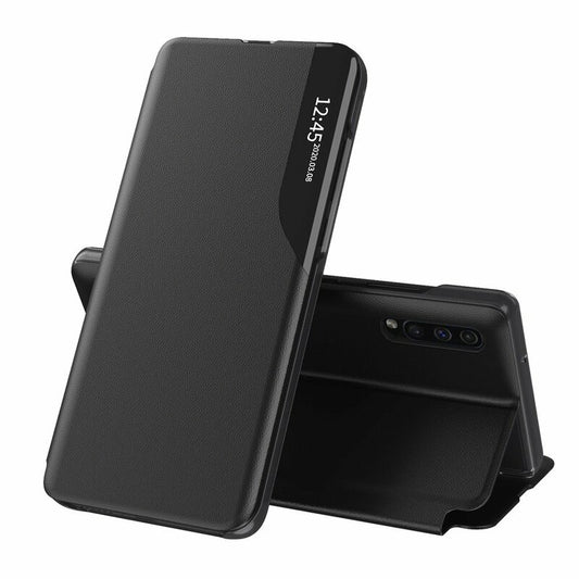 Hülle für Samsung Galaxy A70s A707 / A70 A705, Techsuit, eFold, Schwarz