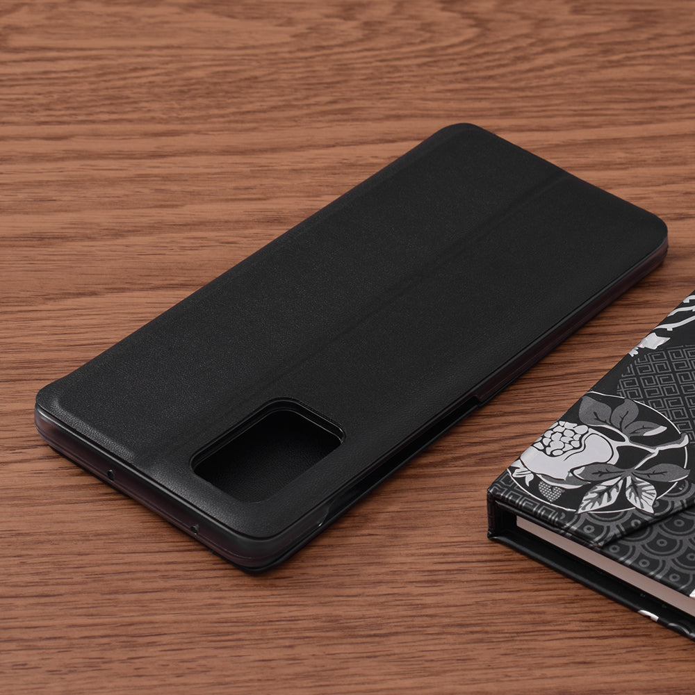 Hülle für Samsung Galaxy A71 A715, Techsuit, eFold, Schwarz