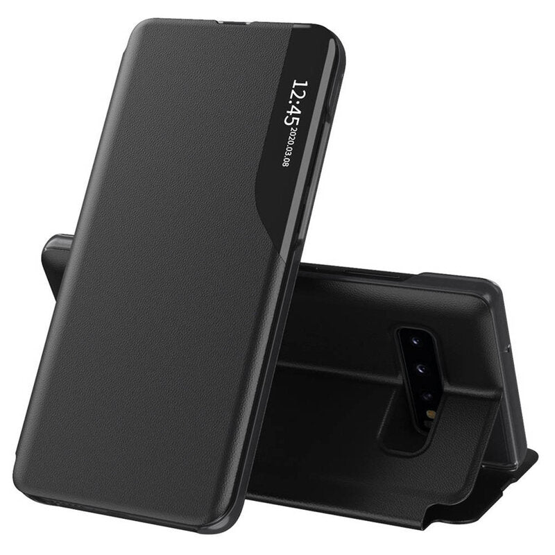 Hülle für Samsung Galaxy S10+ G975, Techsuit, eFold, Schwarz