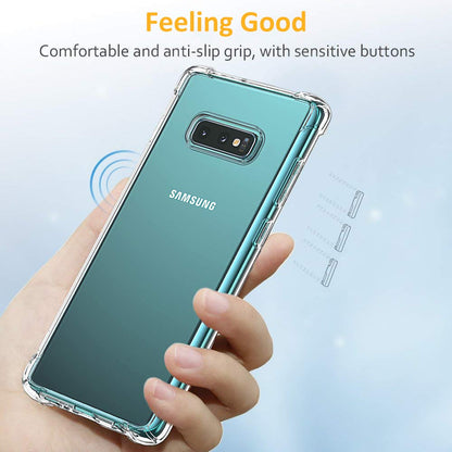 Hülle für Samsung Galaxy S10e G970, Techsuit, stoßfest klar, transparent