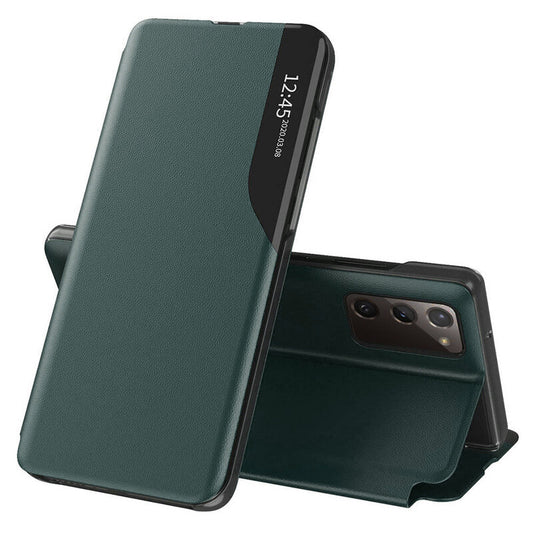 Hülle für Samsung Galaxy S20 FE 2022 G781 / S20 FE 5G G781 / S20 FE G780, Techsuit, eFold, Grün