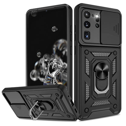 Hülle für Samsung Galaxy S20 Ultra 5G G988 / S20 Ultra G988, Techsuit, CamShield, Schwarz
