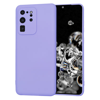 Hülle für Samsung Galaxy S20 Ultra 5G G988 / S20 Ultra G988, Techsuit, SoftFlex, Hellviolett