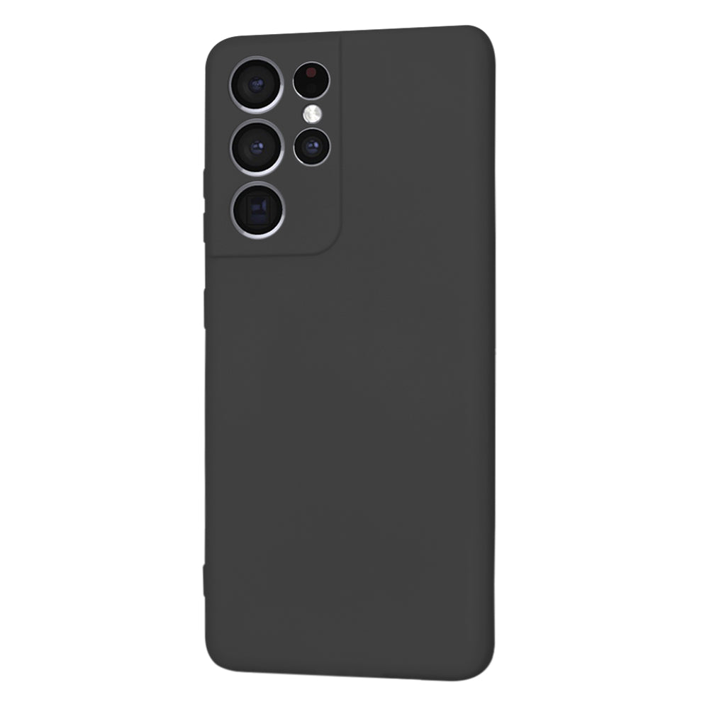Hülle für Samsung Galaxy S21 Ultra 5G G998, Techsuit, SoftFlex, Schwarz