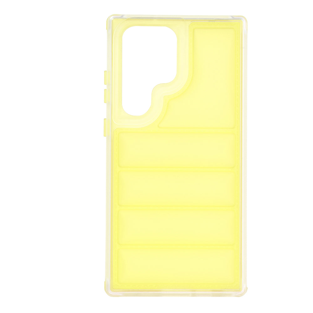 Hülle für Samsung Galaxy S23 FE S711, Techsuit, Wave Shield, Gelb