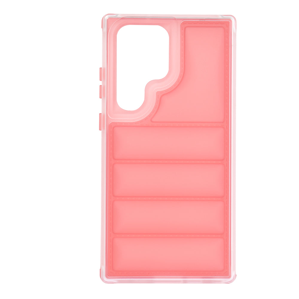Hülle für Samsung Galaxy S23 FE S711, Techsuit, Wave Shield, Rot