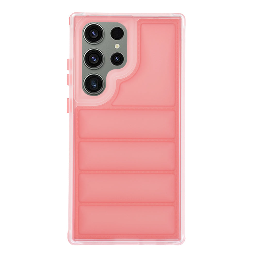 Hülle für Samsung Galaxy S23 FE S711, Techsuit, Wave Shield, Rot