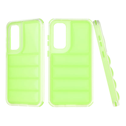 Hülle für Samsung Galaxy S23 FE S711, Techsuit, Wave Shield, Grün
