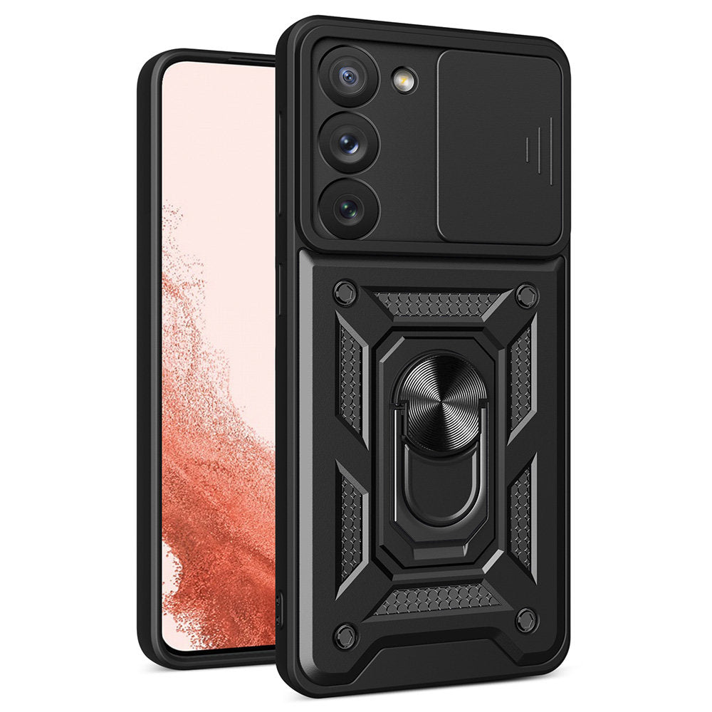 Hülle für Samsung Galaxy S23+ S916, Techsuit, CamShield, Schwarz