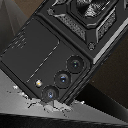Hülle für Samsung Galaxy S23+ S916, Techsuit, CamShield, Schwarz