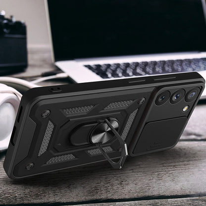Hülle für Samsung Galaxy S23+ S916, Techsuit, CamShield, Schwarz