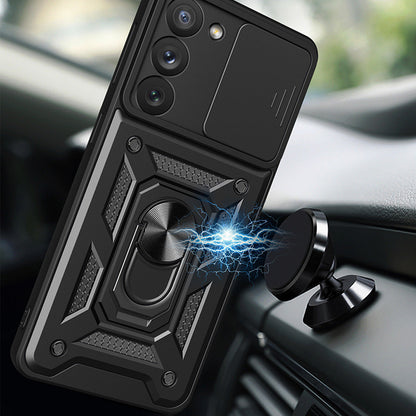 Hülle für Samsung Galaxy S23+ S916, Techsuit, CamShield, Schwarz