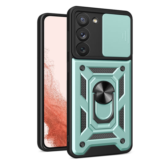 Case for Samsung Galaxy S23+ S916, Techsuit, CamShield, Green
