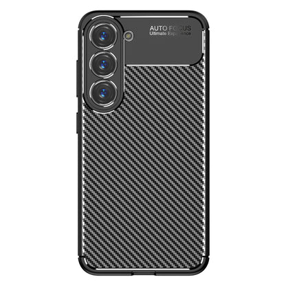 Case for Samsung Galaxy S23 S911, Techsuit, CarbonFiber, Black