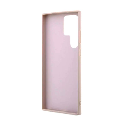Case for Samsung Galaxy S23 Ultra S918, Guess, 4G Big Logo, Pink