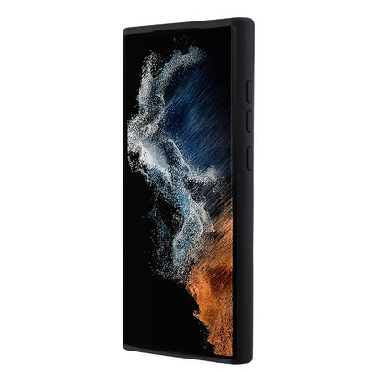 Case for Samsung Galaxy S23 Ultra S918, Karl Lagerfeld, Silicone Ikonik Karl Metal, Black