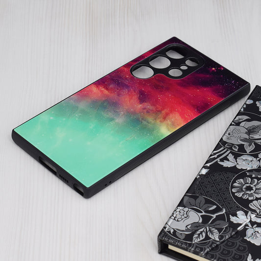 Hülle für Samsung Galaxy S23 Ultra S918, Techsuit, Glaze, Türkis