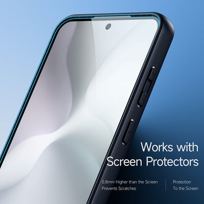 Hülle für Samsung Galaxy S24 FE S721, DUX DUCIS, Aimo, Schwarz