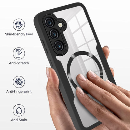 Hülle für Samsung Galaxy S24 FE S721, Techsuit, ColorVerse 360, Schwarz