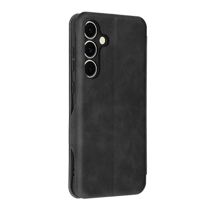 Hülle für Samsung Galaxy S24 FE S721, Techsuit, Safe Wallet Plus, Schwarz