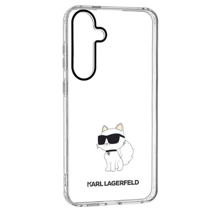 Hülle für Samsung Galaxy S24+ S926, Karl Lagerfeld, IML Luxury Choupette, Transparent