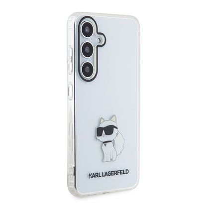Hülle für Samsung Galaxy S24+ S926, Karl Lagerfeld, IML Luxury Choupette, Transparent