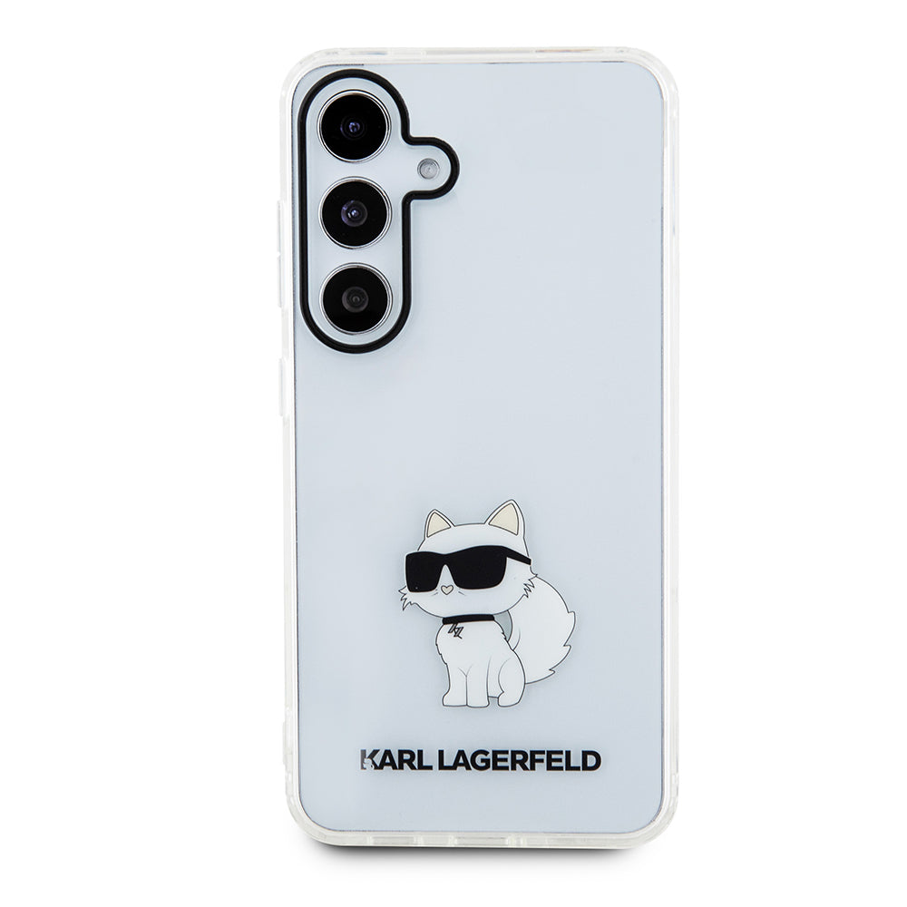 Hülle für Samsung Galaxy S24+ S926, Karl Lagerfeld, IML Luxury Choupette, Transparent