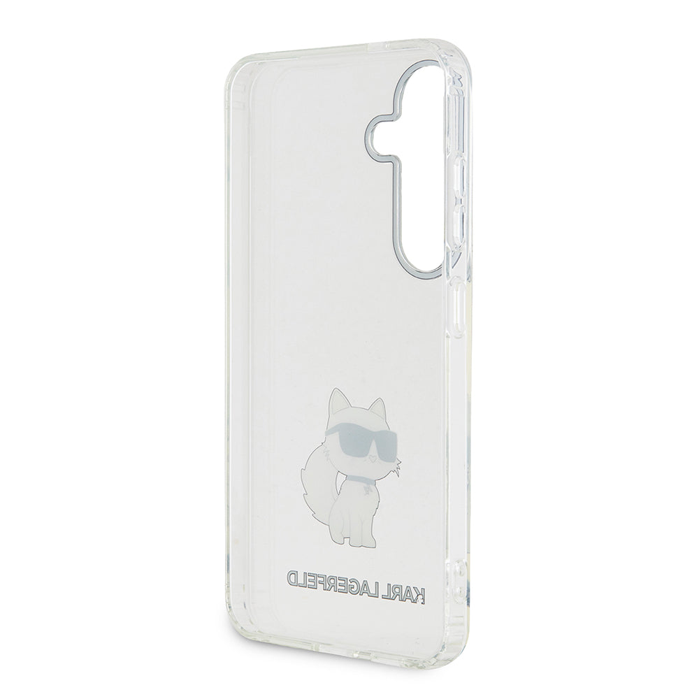 Hülle für Samsung Galaxy S24+ S926, Karl Lagerfeld, IML Luxury Choupette, Transparent
