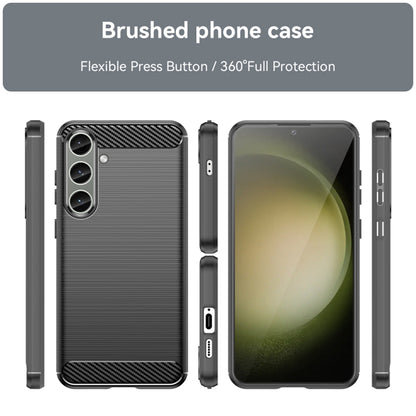 Case for Samsung Galaxy S24+ S926, Techsuit, Carbon, Black