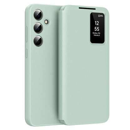 Hülle für Samsung Galaxy S24+ S926, Techsuit, SmartView, Grün