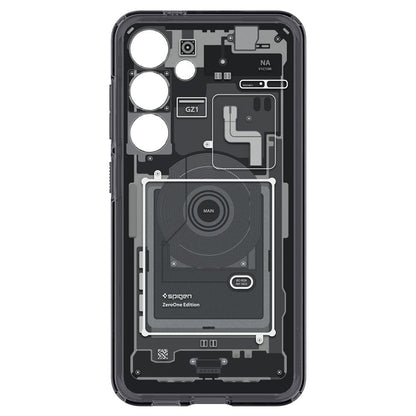 Hülle für Samsung Galaxy S24 S921, Spigen, Ultra Hybrid Zero One, Mattschwarz ACS07350