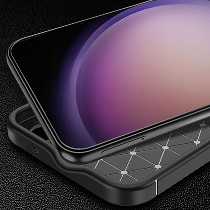 Hülle für Samsung Galaxy S24 S921, Techsuit, CarbonFiber, Schwarz