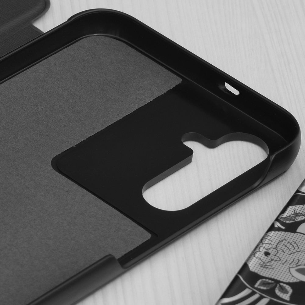 Hülle für Samsung Galaxy S24 S921, Techsuit, eFold, Schwarz