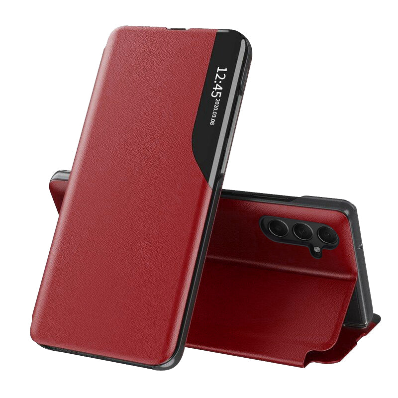 Hülle für Samsung Galaxy S24 S921, Techsuit, eFold, Rot