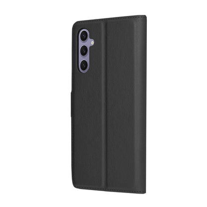 Case for Samsung Galaxy S24 S921, Techsuit, Leather Folio, Black