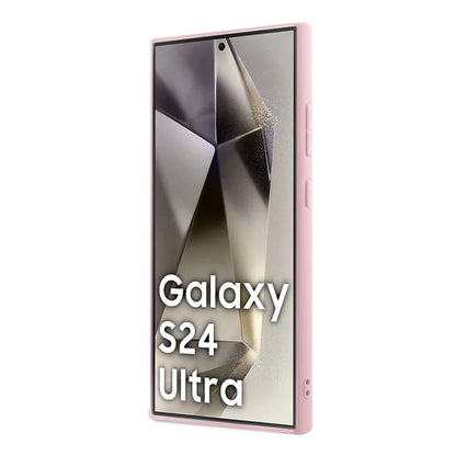 Hülle für Samsung Galaxy S24 Ultra S928, Guess, Glitter Script, Gold