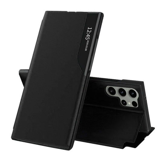 Hülle für Samsung Galaxy S24 Ultra S928, Techsuit, eFold, Schwarz