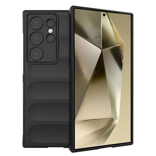 Hülle für Samsung Galaxy S24 Ultra S928, Techsuit, Magic Shield, Schwarz