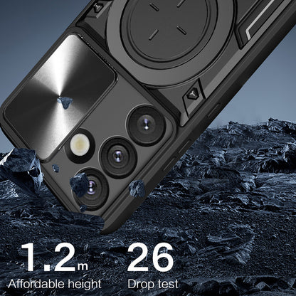 Hülle für Samsung Galaxy S25 Edge S937, Techsuit, CamGuard Pro, Blau