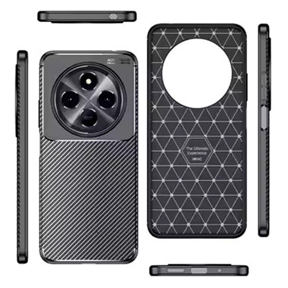 Hülle für Samsung Galaxy S25 Edge S937, Techsuit, CarbonFiber, Schwarz