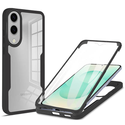Hülle für Samsung Galaxy S25 Edge S937, Techsuit, ColorVerse 360, Schwarz