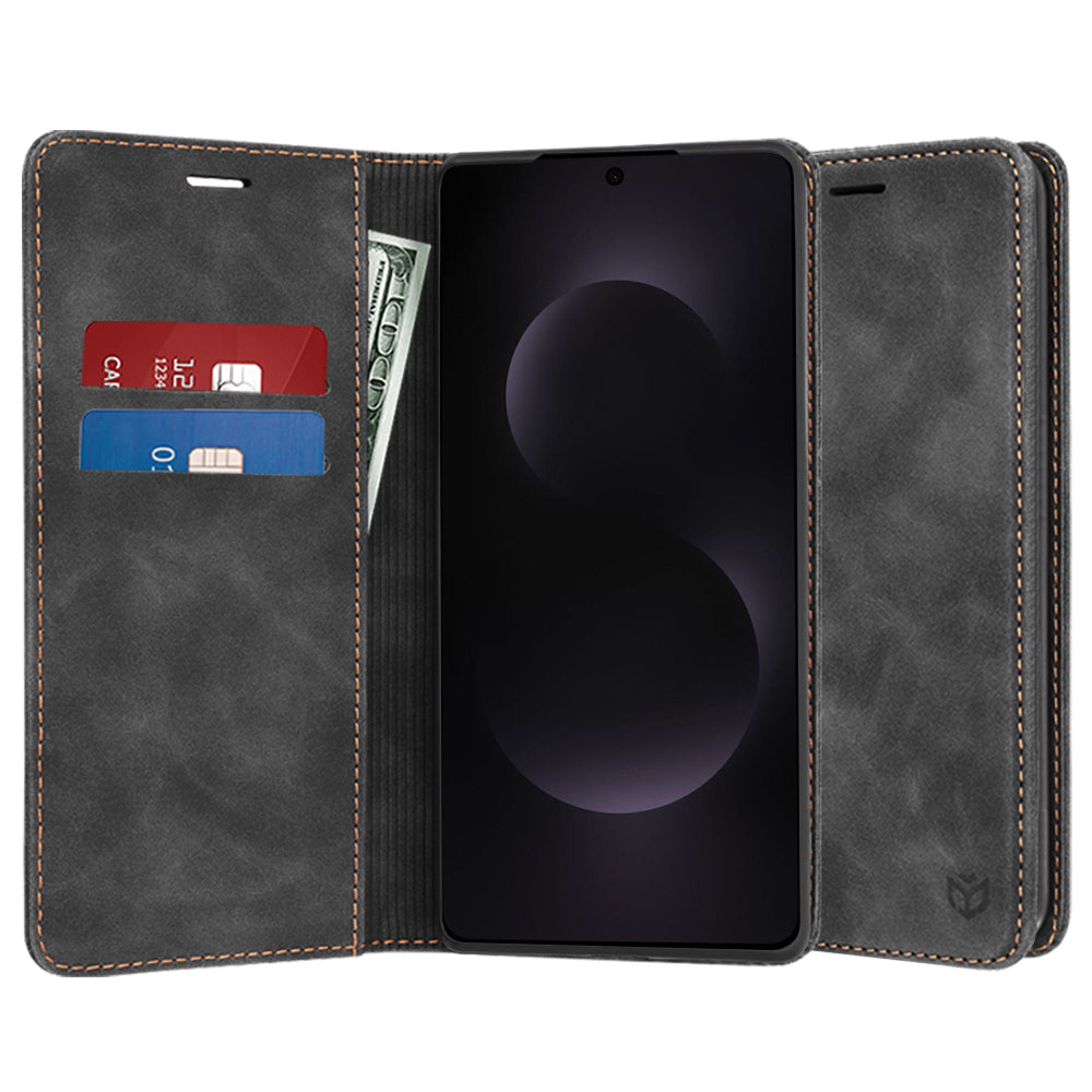 Hülle für Samsung Galaxy S25 Edge S937, Techsuit, Confy, Schwarz