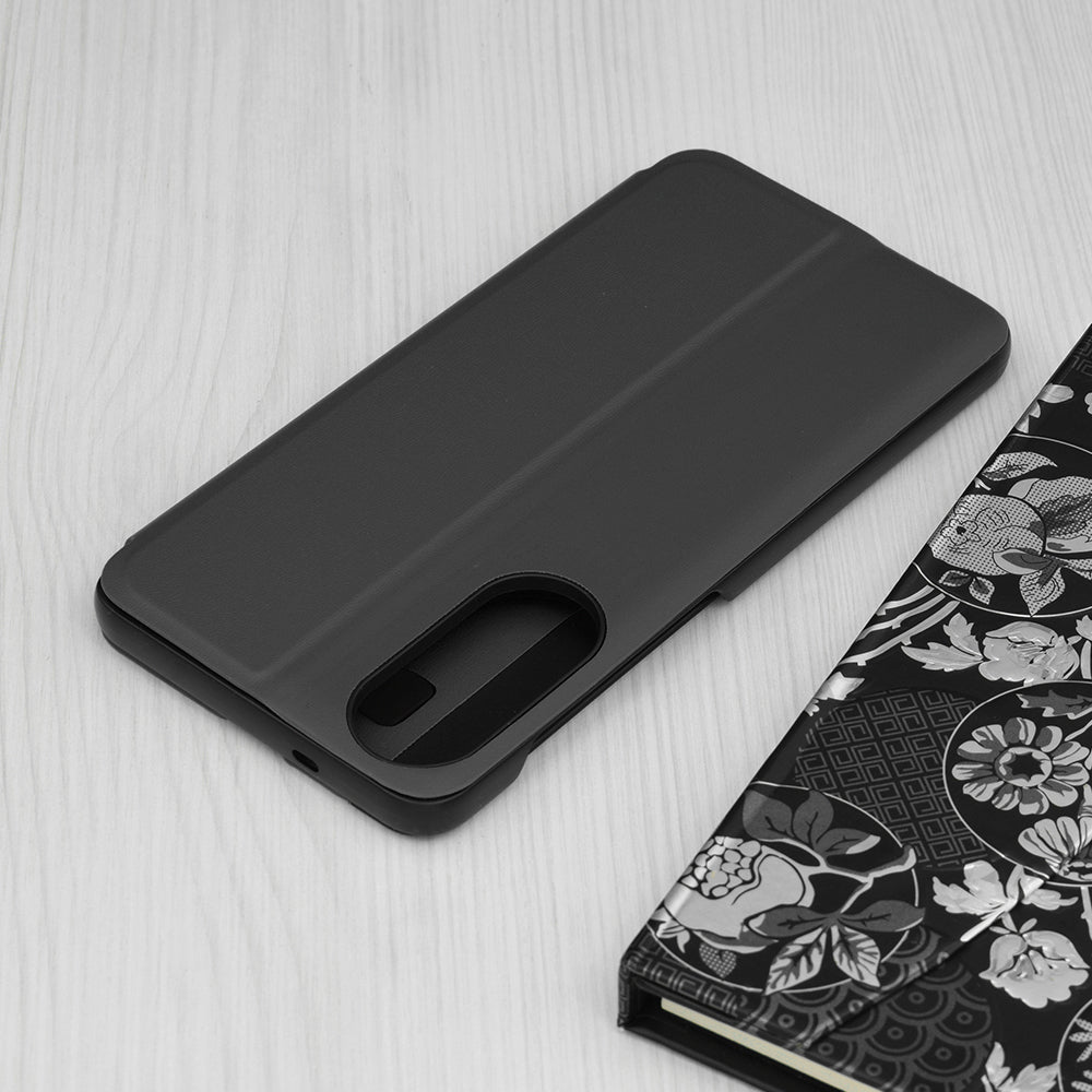Hülle für Samsung Galaxy S25 Edge S937, Techsuit, eFold, Schwarz