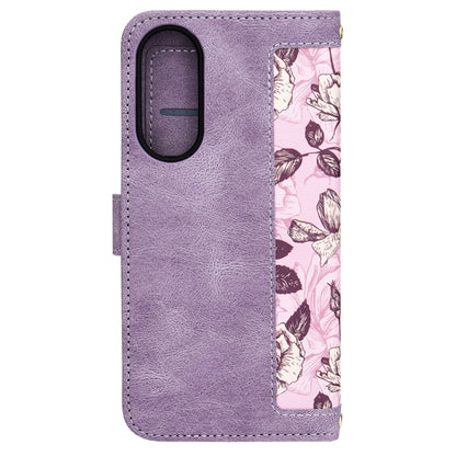 Hülle für Samsung Galaxy S25 Edge S937, Techsuit, FlipCraft, Lila
