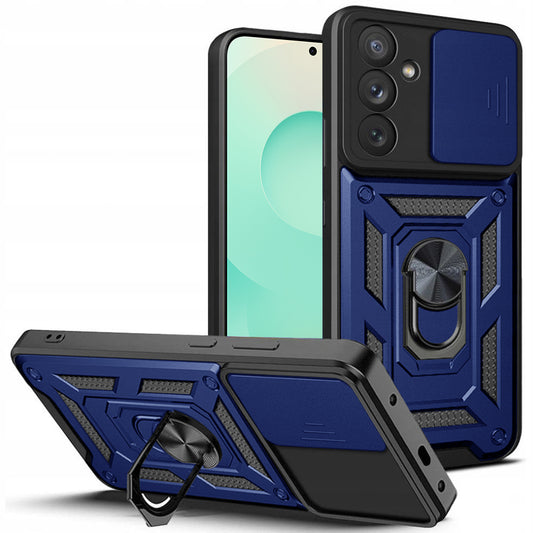 Hülle für Samsung Galaxy S25 FE, Techsuit, CamShield, Blau